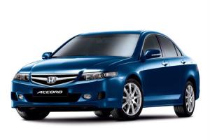 Текстильные коврики на HONDA ACCORD 7 2003-2008 левый руль