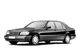 Текстильные коврики на MB W 140 1991-1998