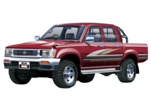 Эва-коврики на Toyota Hilux V Левый руль 1988 - 1997