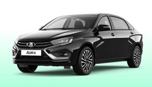 Эва-коврики с бортами на Lada Aura